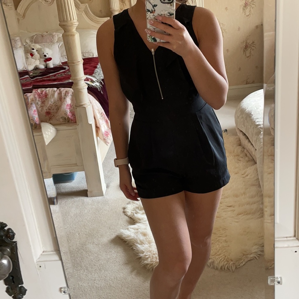 Express Black Romper